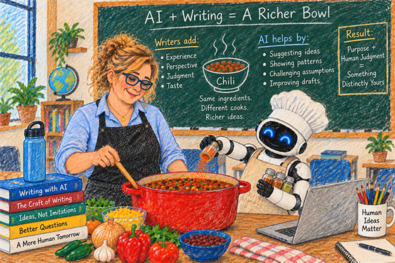 Default chili: What AI writing still needs from humans